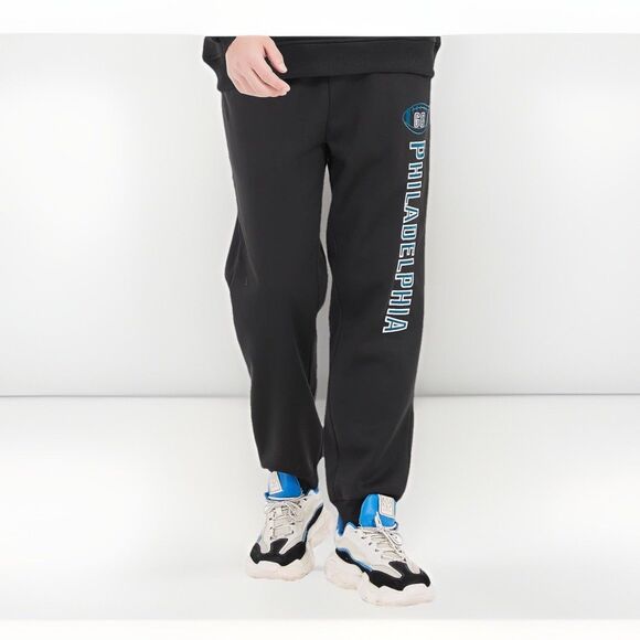 Clor City Philadelphia Eagles Lounge Pants Black Mens XXL Run Small Father's Day - Picture 1 of 7